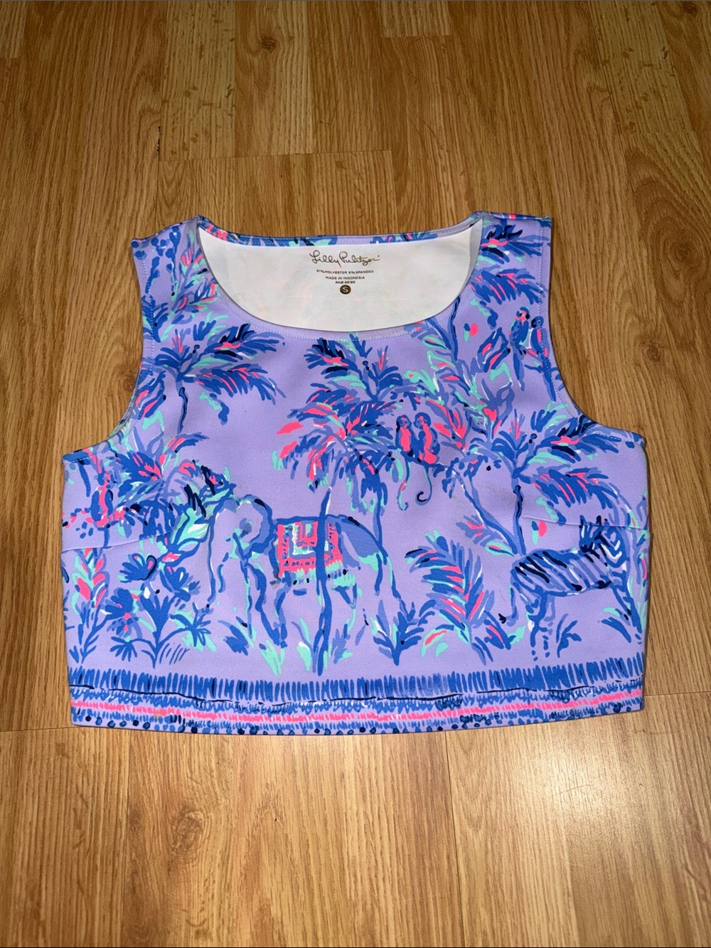Lilly Pulitzer Neri Crop Top Size Small